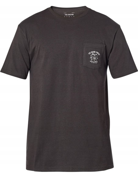 Koszulka t-shirt FOX Wrenched PCKT Prem Black r. S