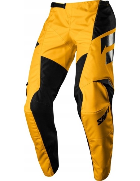 Spodnie Motocross SHIFT WHITE Y22 JUNIOR