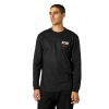 Koszulka Casual Longsleeve FOX Traditional Black rozmiar L