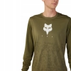 Koszulka Rowerowa FOX Ranger LS Tru Dri Olive Green rozmiar M
