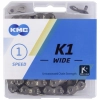 Łańcuch 1-rzędowy Singlespeed KMC K1 WIDE Szeroki 1/8" 110 Ogniw Dirt K710