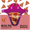 Błotnik Rowerowy Przedni MAD PIG Bacon Custom SLICE PIZZA Rzep MTB Enduro