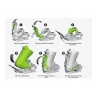 Dziecięce Wiązania Snowboardowe SP Kiddo Fastec Black rozmiar XS