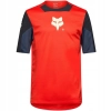 Koszulka Rowerowa T-Shirt FOX Defend SS Jersey Elevated Flo Red rozmiar XL