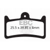 Klocki Hamulcowe EBC GREEN Orgraniczne Hope Evo V4, Mono M4 CFA639